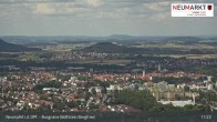 Archiv Foto Webcam Neumarkt in der Oberpfalz: Ausblick Burgruine Wolfstein 10:00