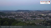 Archiv Foto Webcam Neumarkt in der Oberpfalz: Ausblick Burgruine Wolfstein 04:00