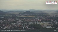 Archiv Foto Webcam Neumarkt in der Oberpfalz: Ausblick Burgruine Wolfstein 14:00