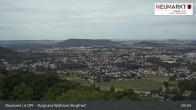 Archiv Foto Webcam Neumarkt in der Oberpfalz: Ausblick Burgruine Wolfstein 08:00