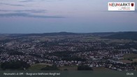 Archiv Foto Webcam Neumarkt in der Oberpfalz: Ausblick Burgruine Wolfstein 04:00