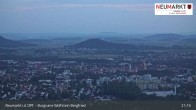Archiv Foto Webcam Neumarkt in der Oberpfalz: Ausblick Burgruine Wolfstein 20:00