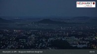 Archiv Foto Webcam Neumarkt in der Oberpfalz: Ausblick Burgruine Wolfstein 04:00