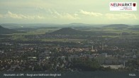 Archiv Foto Webcam Neumarkt in der Oberpfalz: Ausblick Burgruine Wolfstein 18:00