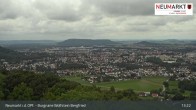 Archiv Foto Webcam Neumarkt in der Oberpfalz: Ausblick Burgruine Wolfstein 12:00