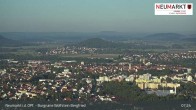 Archiv Foto Webcam Neumarkt in der Oberpfalz: Ausblick Burgruine Wolfstein 06:00