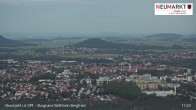 Archiv Foto Webcam Neumarkt in der Oberpfalz: Ausblick Burgruine Wolfstein 10:00