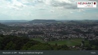 Archiv Foto Webcam Neumarkt in der Oberpfalz: Ausblick Burgruine Wolfstein 12:00