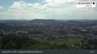 Archiv Foto Webcam Neumarkt in der Oberpfalz: Ausblick Burgruine Wolfstein 14:00