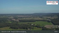 Archiv Foto Webcam Neumarkt in der Oberpfalz: Ausblick Burgruine Wolfstein 08:00