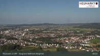 Archiv Foto Webcam Neumarkt in der Oberpfalz: Ausblick Burgruine Wolfstein 08:00