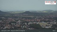 Archiv Foto Webcam Neumarkt in der Oberpfalz: Ausblick Burgruine Wolfstein 08:00