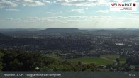 Archiv Foto Webcam Neumarkt in der Oberpfalz: Ausblick Burgruine Wolfstein 16:00