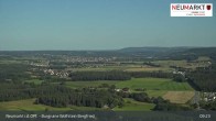 Archiv Foto Webcam Neumarkt in der Oberpfalz: Ausblick Burgruine Wolfstein 08:00