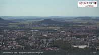 Archiv Foto Webcam Neumarkt in der Oberpfalz: Ausblick Burgruine Wolfstein 12:00