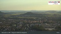 Archiv Foto Webcam Neumarkt in der Oberpfalz: Ausblick Burgruine Wolfstein 18:00