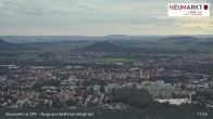 Archiv Foto Webcam Neumarkt in der Oberpfalz: Ausblick Burgruine Wolfstein 16:00