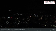 Archiv Foto Webcam Neumarkt in der Oberpfalz: Ausblick Burgruine Wolfstein 20:00
