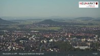 Archiv Foto Webcam Neumarkt in der Oberpfalz: Ausblick Burgruine Wolfstein 10:00