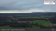 Archiv Foto Webcam Neumarkt in der Oberpfalz: Ausblick Burgruine Wolfstein 18:00