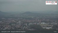 Archiv Foto Webcam Neumarkt in der Oberpfalz: Ausblick Burgruine Wolfstein 16:00