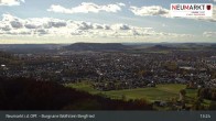 Archiv Foto Webcam Neumarkt in der Oberpfalz: Ausblick Burgruine Wolfstein 12:00