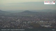 Archiv Foto Webcam Neumarkt in der Oberpfalz: Ausblick Burgruine Wolfstein 10:00