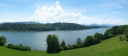 Archived image Webcam Wallersee: Lakeview near Neumarkt 11:00