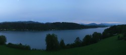 Archived image Webcam Wallersee: Lakeview near Neumarkt 19:00