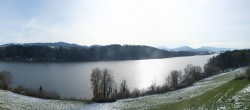 Archiv Foto Webcam Wallersee: Blick auf Neumarkt die Ostbucht 11:00