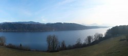 Archiv Foto Webcam Wallersee: Blick auf Neumarkt die Ostbucht 15:00