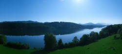 Archiv Foto Webcam Wallersee: Blick auf Neumarkt die Ostbucht 23:00