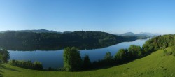 Archiv Foto Webcam Wallersee: Blick auf Neumarkt die Ostbucht 06:00