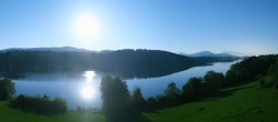 Archiv Foto Webcam Wallersee: Blick auf Neumarkt die Ostbucht 23:00