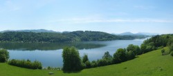 Archiv Foto Webcam Wallersee: Blick auf Neumarkt die Ostbucht 11:00