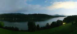 Archiv Foto Webcam Wallersee: Blick auf Neumarkt die Ostbucht 23:00