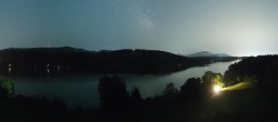 Archiv Foto Webcam Wallersee: Blick auf Neumarkt die Ostbucht 01:00