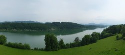 Archiv Foto Webcam Wallersee: Blick auf Neumarkt die Ostbucht 15:00