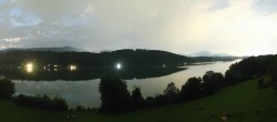 Archiv Foto Webcam Wallersee: Blick auf Neumarkt die Ostbucht 23:00