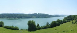 Archiv Foto Webcam Wallersee: Blick auf Neumarkt die Ostbucht 11:00