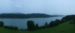 Archiv Foto Webcam Wallersee: Blick auf Neumarkt die Ostbucht 19:00
