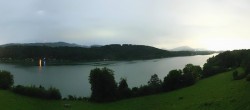 Archiv Foto Webcam Wallersee: Blick auf Neumarkt die Ostbucht 01:00