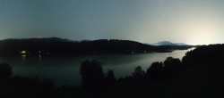 Archiv Foto Webcam Wallersee: Blick auf Neumarkt die Ostbucht 01:00