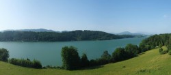 Archiv Foto Webcam Wallersee: Blick auf Neumarkt die Ostbucht 07:00