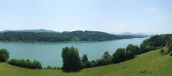 Archiv Foto Webcam Wallersee: Blick auf Neumarkt die Ostbucht 11:00
