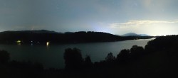 Archiv Foto Webcam Wallersee: Blick auf Neumarkt die Ostbucht 01:00