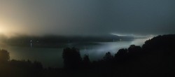 Archiv Foto Webcam Wallersee: Blick auf Neumarkt die Ostbucht 01:00