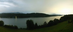 Archiv Foto Webcam Wallersee: Blick auf Neumarkt die Ostbucht 23:00