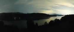 Archiv Foto Webcam Wallersee: Blick auf Neumarkt die Ostbucht 01:00
