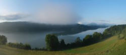 Archiv Foto Webcam Wallersee: Blick auf Neumarkt die Ostbucht 06:00